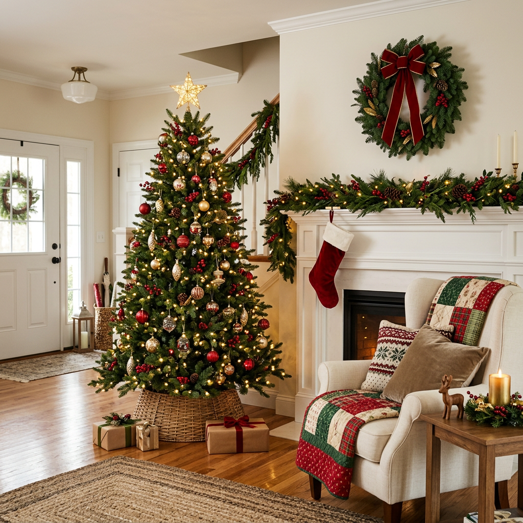 A Little More Christmas Everywhere - Image with Text Section