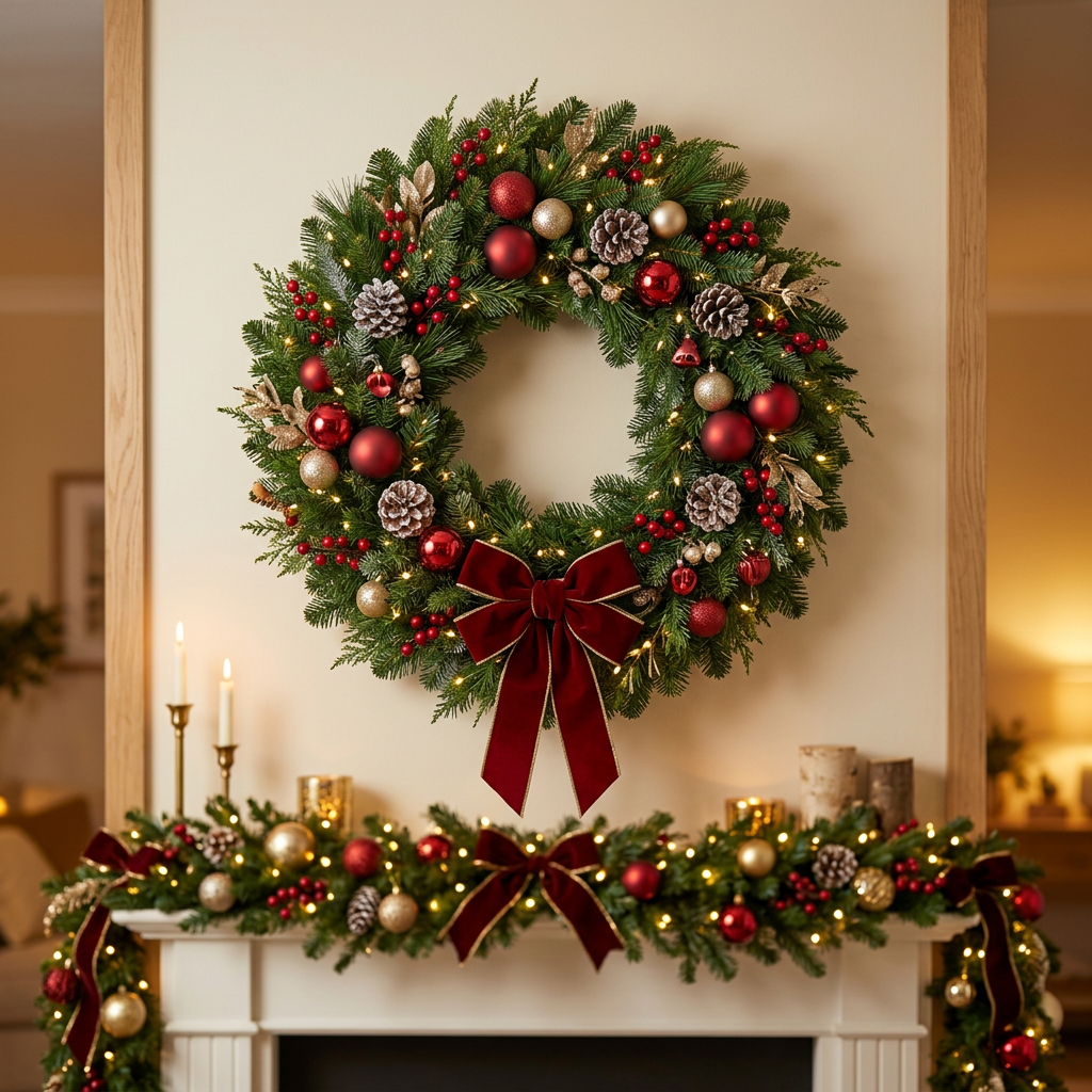 Christmas Wreaths and Garlands