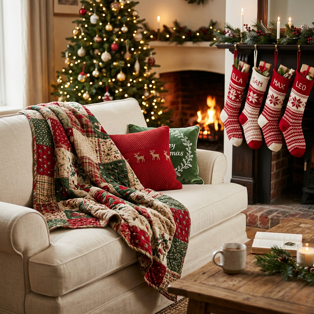 Cozy Christmas Living