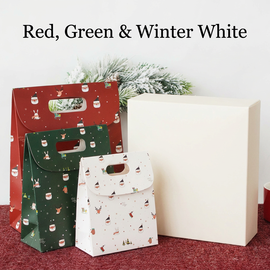 Side fold and color detail with proposed blank ivory outer carton